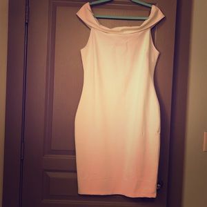 White off shoulder dress